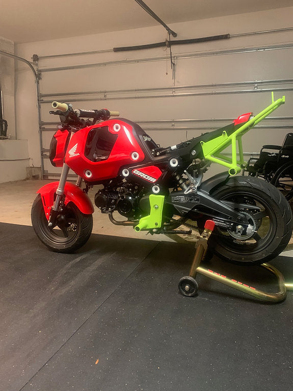 Angry Stuntz Honda Grom SubCage & Rear Set COMBO All Years