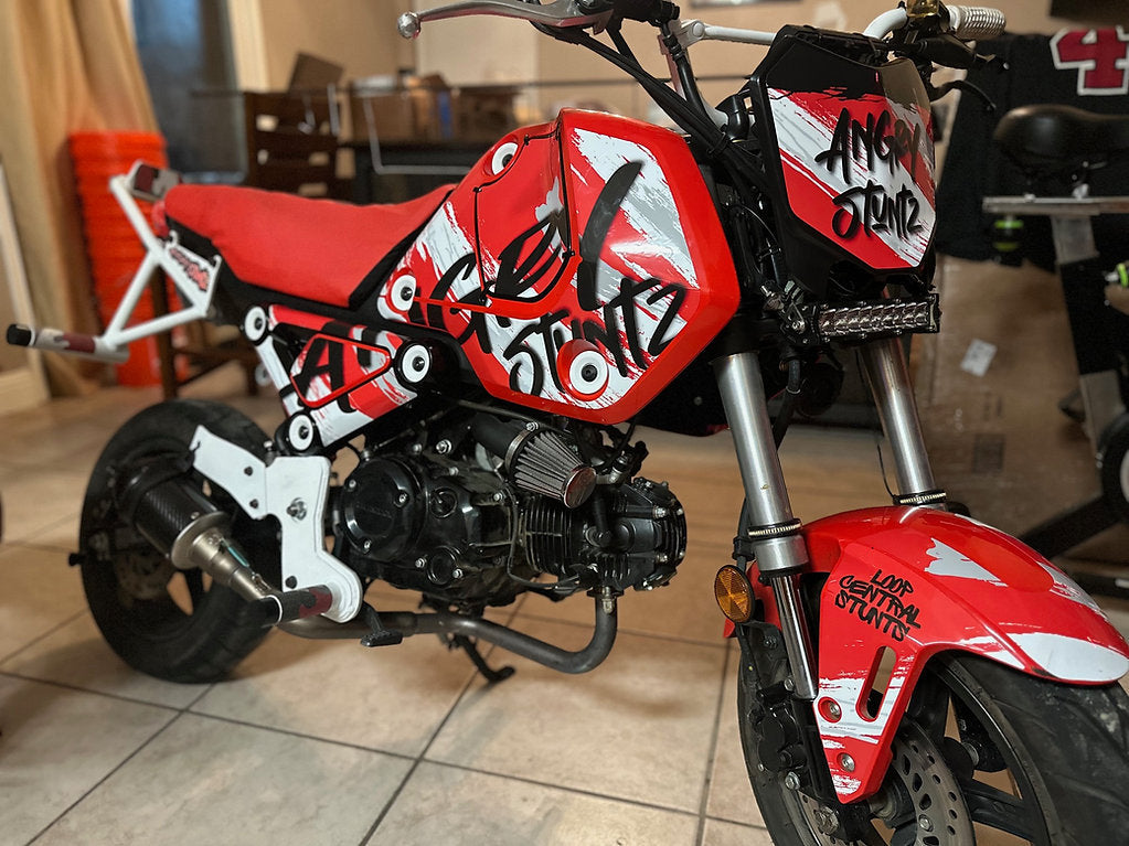 Angry Stuntz Honda Grom SubCage & Rear Set COMBO All Years