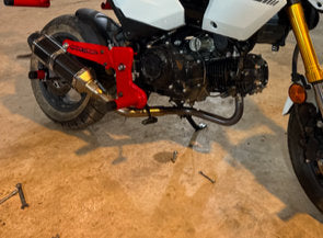 Angry Stuntz Honda Grom Rear Sets Stage 2