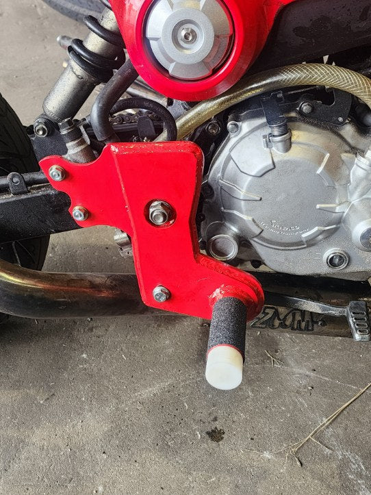 Angry Stuntz Honda Grom Rear Sets Stage 2