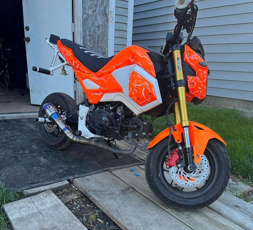 Angry Stuntz Honda Grom SubCage & Axle Slider BUNDLE 14-21