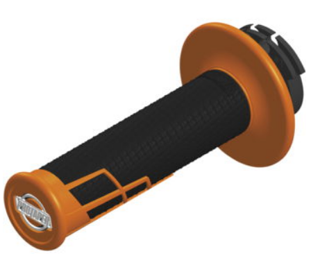 ProTaper Clamp-On Half-Waffle Grips