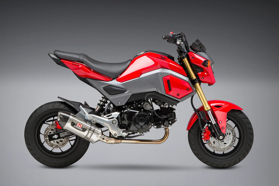 Yoshimura U.S. Spec Grom 17-20 Race R-77 Stainless Full Exhaust w/ Stainless Muffler