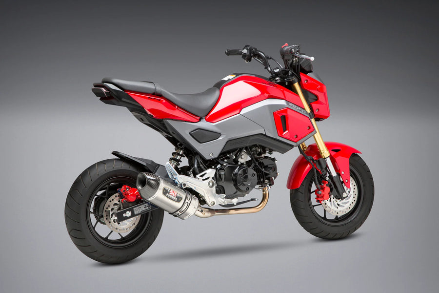 Yoshimura U.S. Spec Grom 17-20 Race R-77 Stainless Full Exhaust w/ Stainless Muffler
