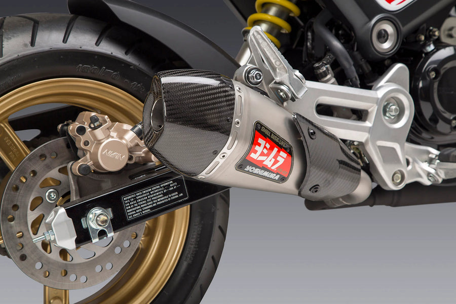 Yoshimura Grom 2022-2025 RS-9T Stainless Slip-On Exhaust w/ Stainless Muffler