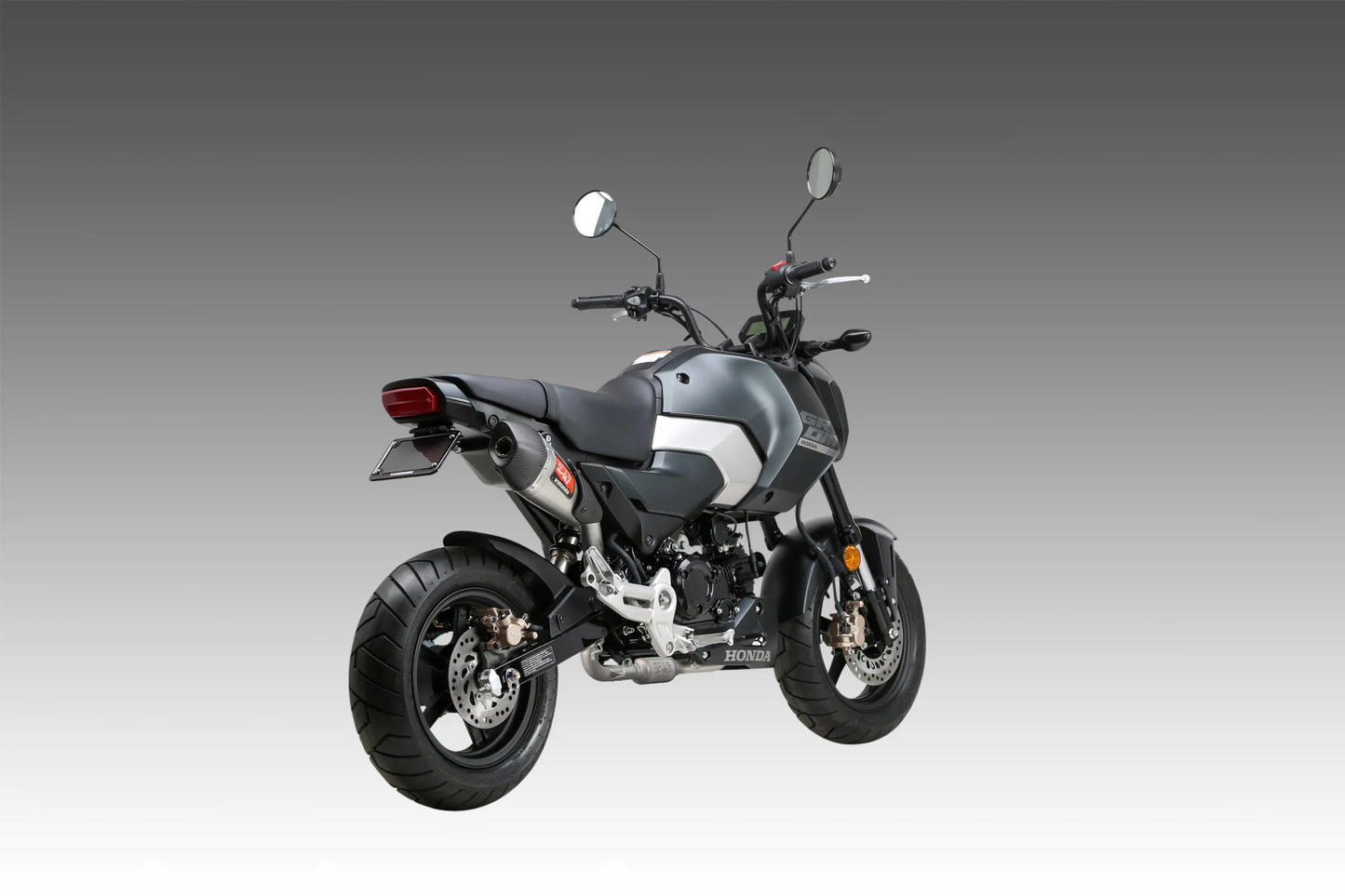 Yoshimura Honda Grom 2022-2026 RS 9T Stainless High Mount Full Exhaust w/ Stainless Muffler