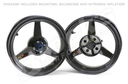 Brock's Performance Z125 Pro BST Wheel and Tire Package - Wide Rear (17-26)