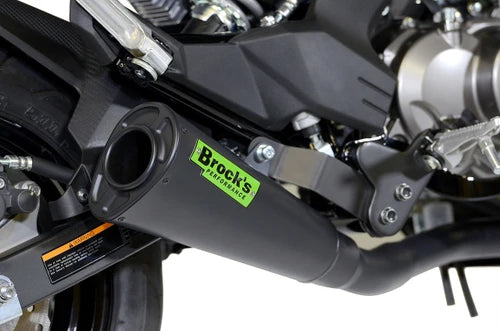 Brock's Performance Alien Head 2 Full System Black Cerakote® 12" Muffler Z125 Pro (17-26)