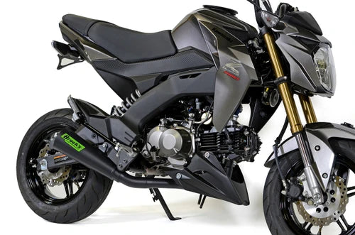 Brock's Performance ShortMeg 2 Full System Black Cerakote® 12" Muffler Z125 Pro (17-26)