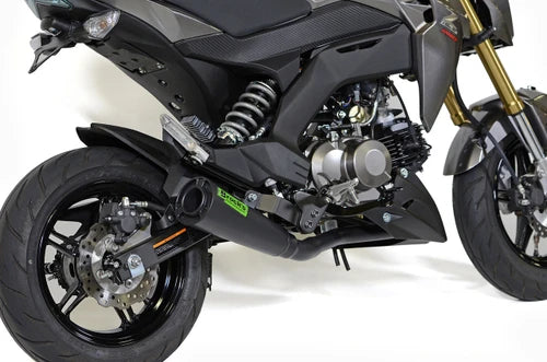 Brock's Performance ShortMeg 2 Full System Black Cerakote® 12" Muffler Z125 Pro (17-26)