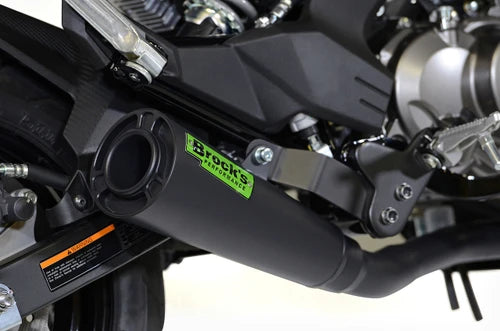 Brock's Performance ShortMeg 2 Full System Black Cerakote® 12" Muffler Z125 Pro (17-26)