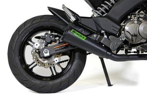 Brock's Performance ShortMeg 2 Full System Black Cerakote® 12" Muffler Z125 Pro (17-26)