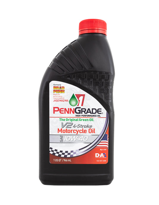 TB Parts 4-Stroke Motorcycle Oil, 10W-40 - 1 Quart