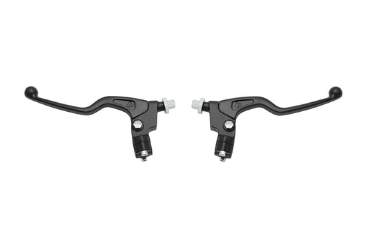 TB Parts Mid Size Perch/Lever Set, Black - 7/8"