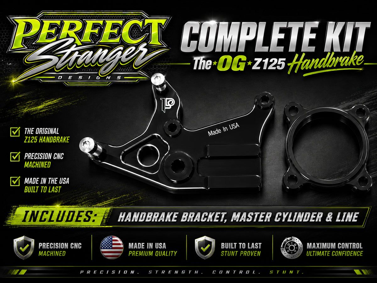 Perfect Stranger Kawasaki Z125 Handbrake Complete Kit