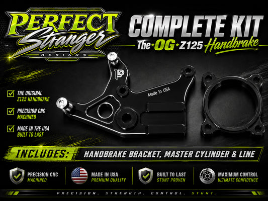 Perfect Stranger Kawasaki Z125 Handbrake Complete Kit