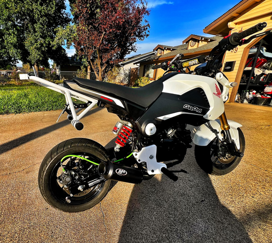 Angry Stuntz Honda Grom SUPREME BUNDLE SubCage/Rear Sets/Axle Sliders/Frame Stiffies