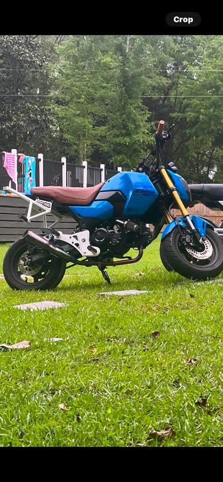 Angry Stuntz Honda Grom Rear Set Passenger Pegs Stage 2
