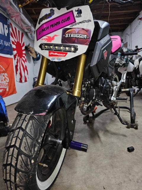Angry Stuntz Honda Grom Axle Sliders