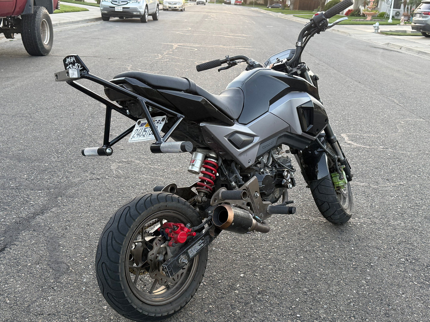 Angry Stuntz Honda Grom Angry Bar 14-21 V3.1