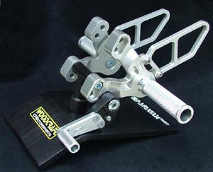 Woodcraft 848/1098/1198 with shift pedal Aluminum Silver clear anodize: Ducati - Tacticalmindz.com
