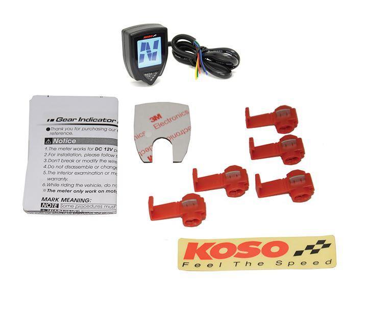 Koso Gear Indicator for Honda GROM®  In stock - Tacticalmindz.com