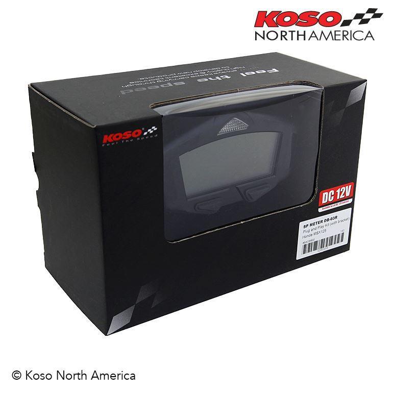 Koso DB-03R Multifunction Plug & Play for Honda Grom - Tacticalmindz.com